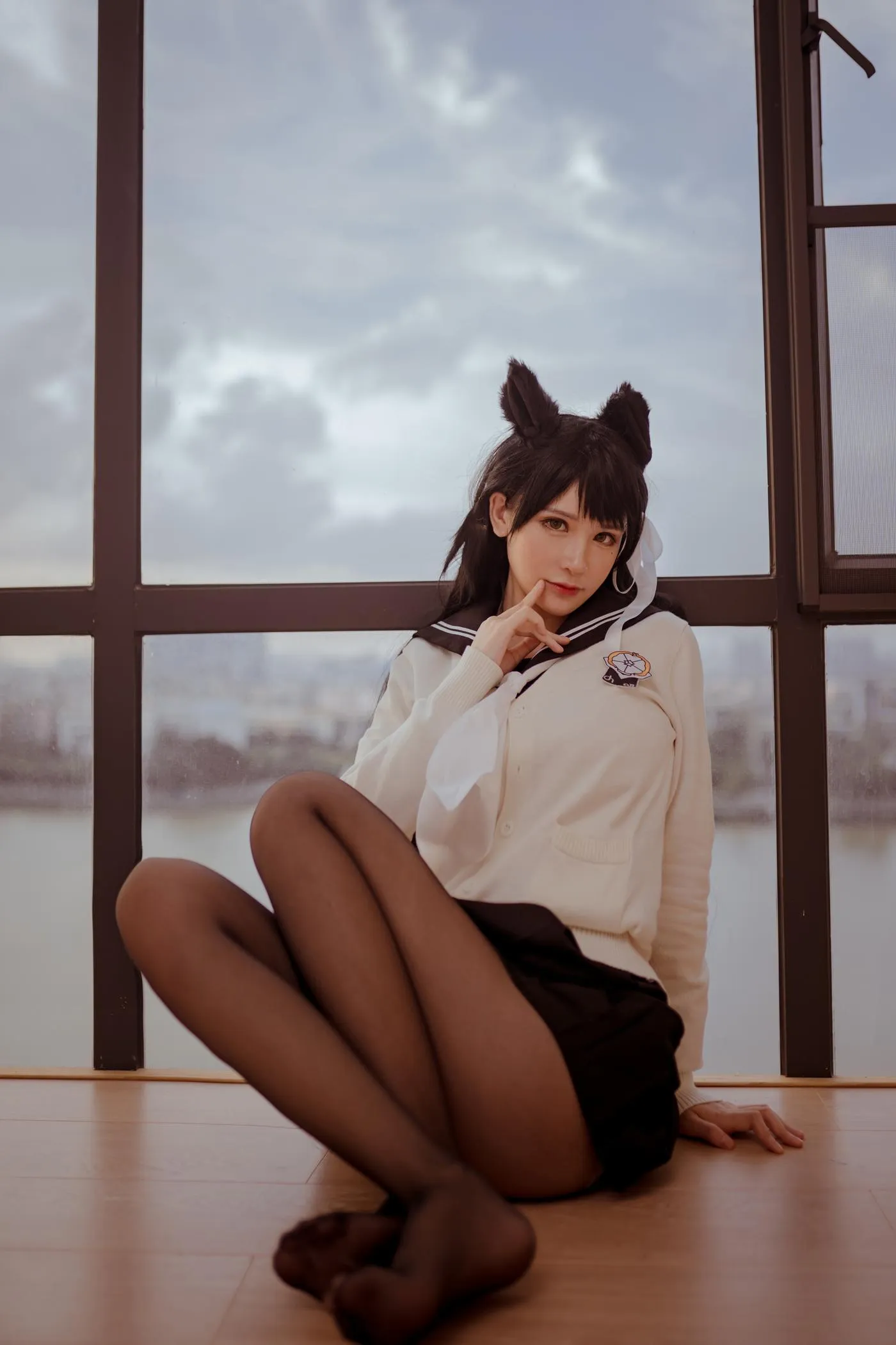 小野妹子w – NO.44 &前羽 校服 [29P]插图3